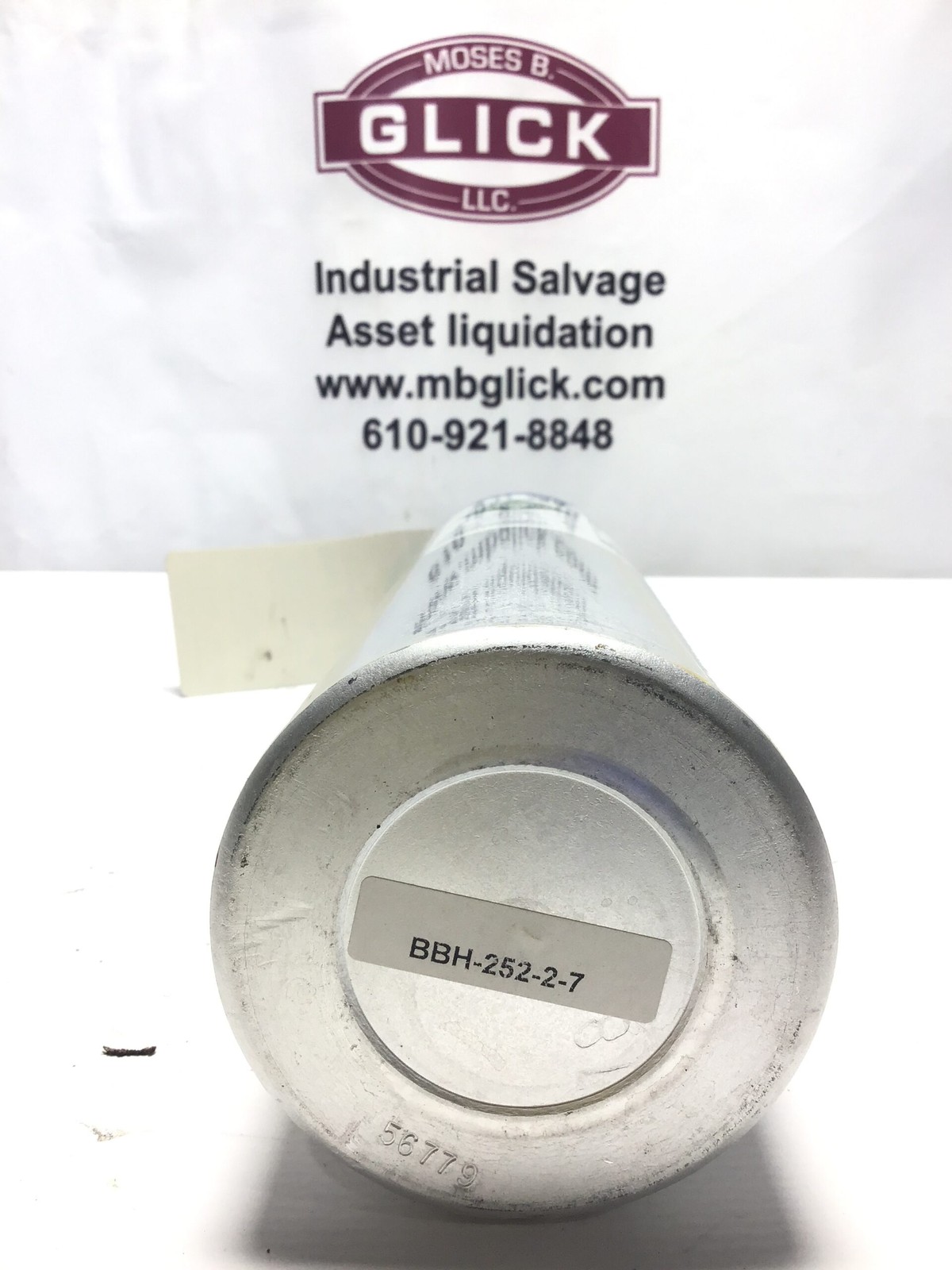 W.B. Wells Co. Inc. 116ES-252-2 116-Liter Refillable Calibration Gas Cylinder