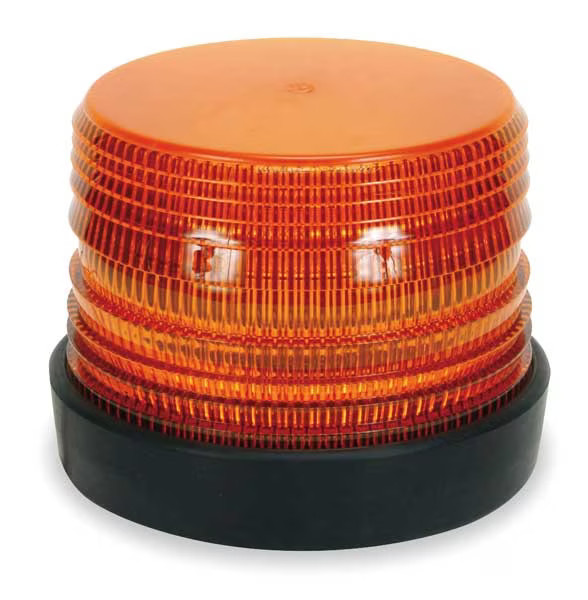 Zoro Select 2ERT3 Warning Light, Strobe, Amber, 12 to 80VDC