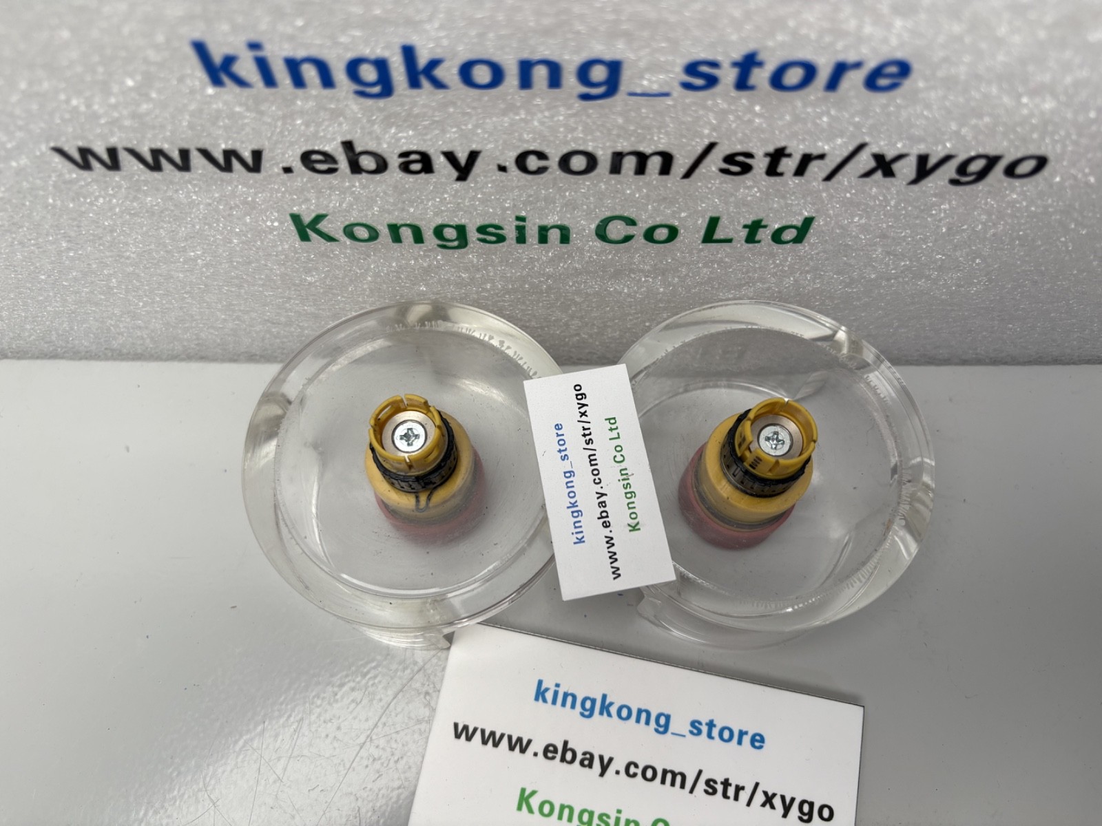 2pcs NORDSON ASYMTEK Emergency Stop Switch Protective Cover