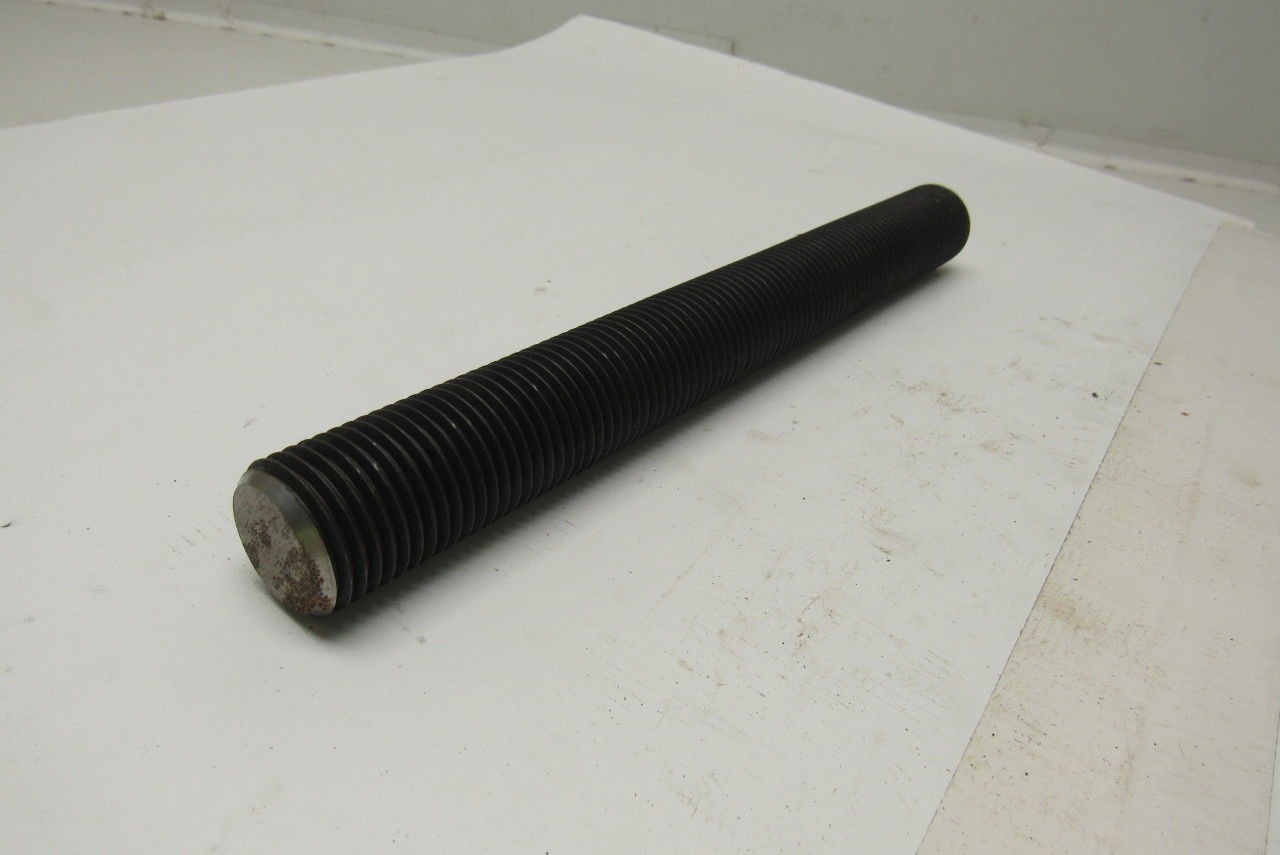 1-1/4″-8×8″ (OAL 8-1/4″) A193 B7 Fully Threaded Stud Black Finish Lot of 3