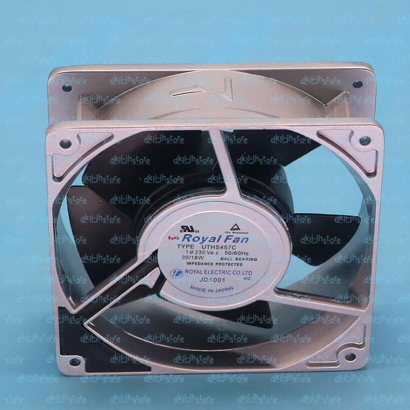 1PCS New ROYAL FAN UTHS457C Metal Cooling Fan AC 230V 20/18W