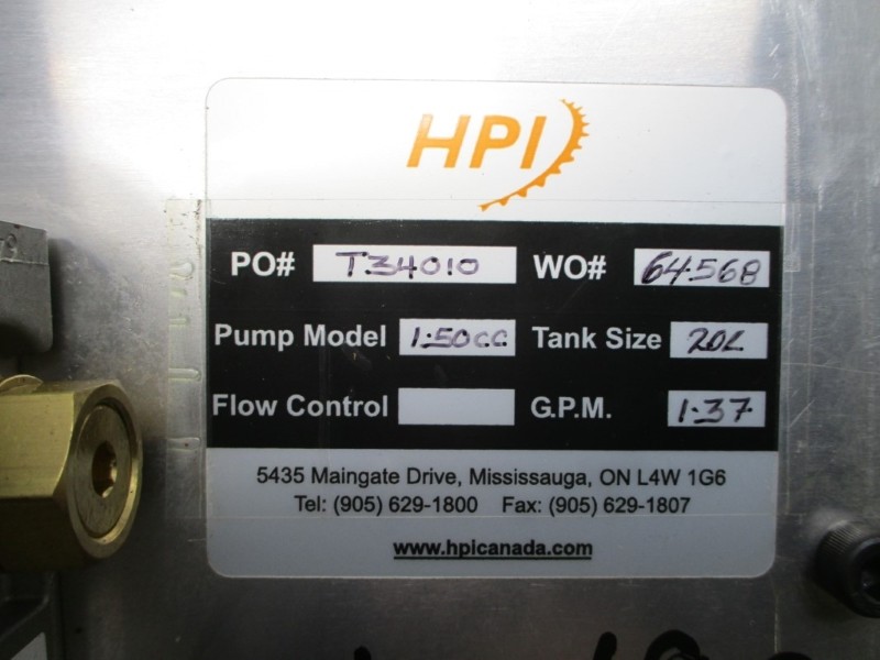 HPI 1-50CC W/ TECHTOP BLA0012FP-C 575V 1.56A NSNP