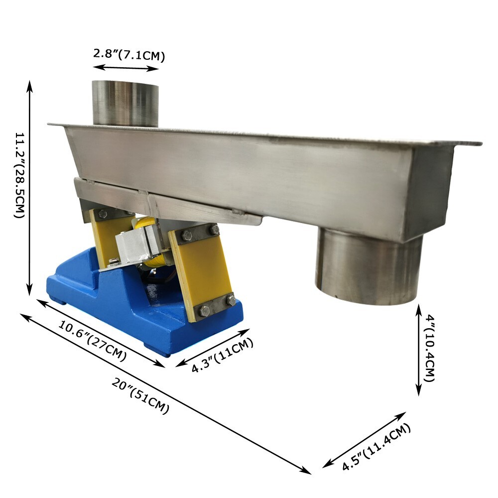 GZV-3F Closed Type Micro Electromagnetic Vibrating Feeder Small Feeding Machine