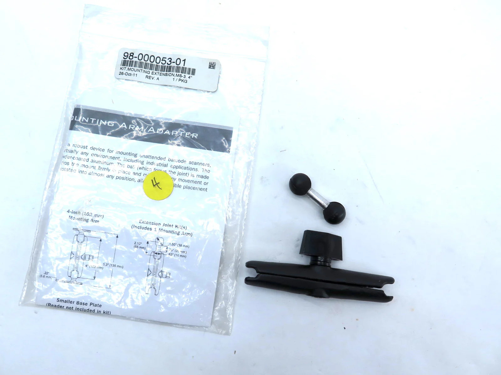 Microscan 98-000053-01 Mounting Arm Adapter