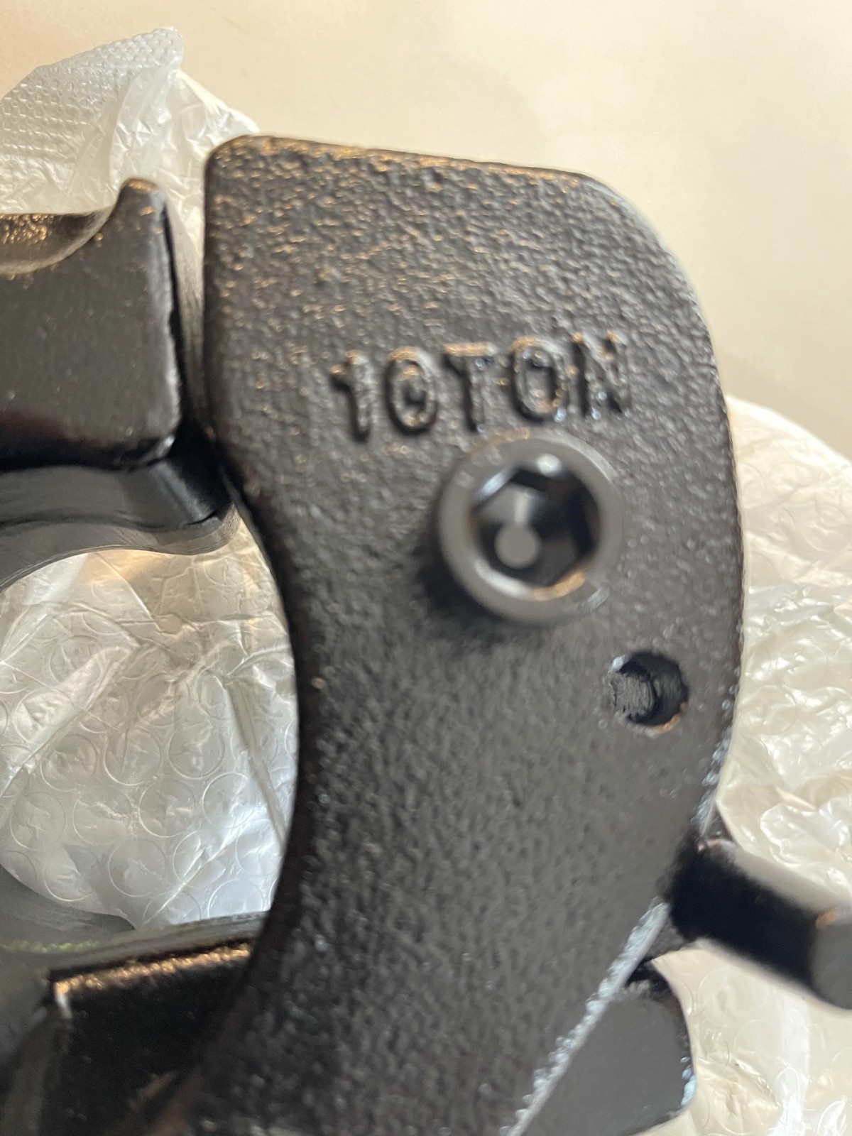 Forged Pintle Hook Hitch 10 T/20000 lbs 2 in Hook Receiver 2 1/2 in Lunette Ring
