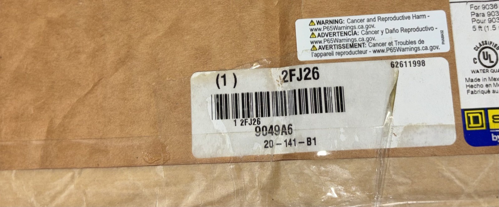 Square D Schneider 9049A6 Brass Float Rod