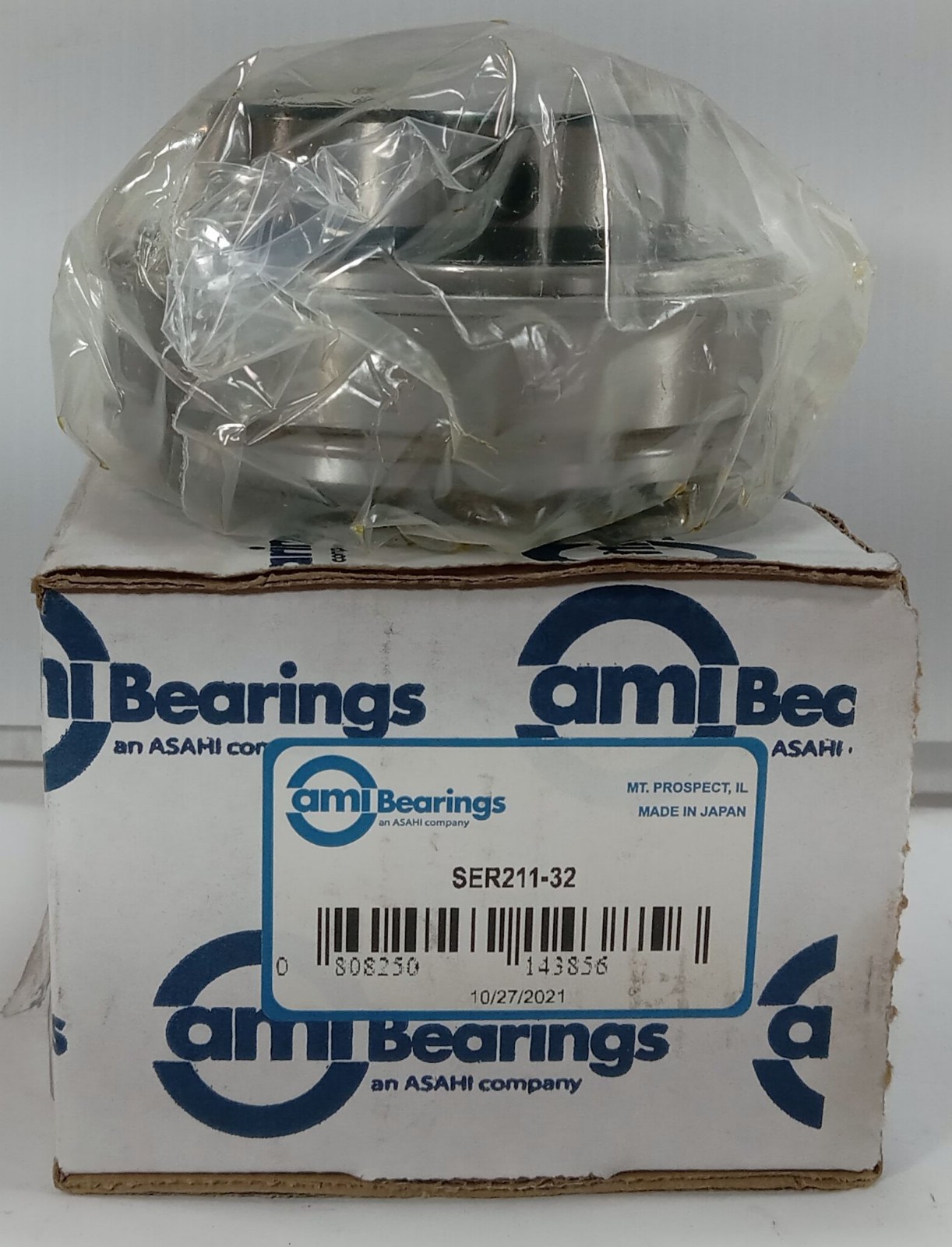 1 NEW AMI SER211-32 2” BORE BALL BEARING INSERT NIB ***MAKE OFFER***