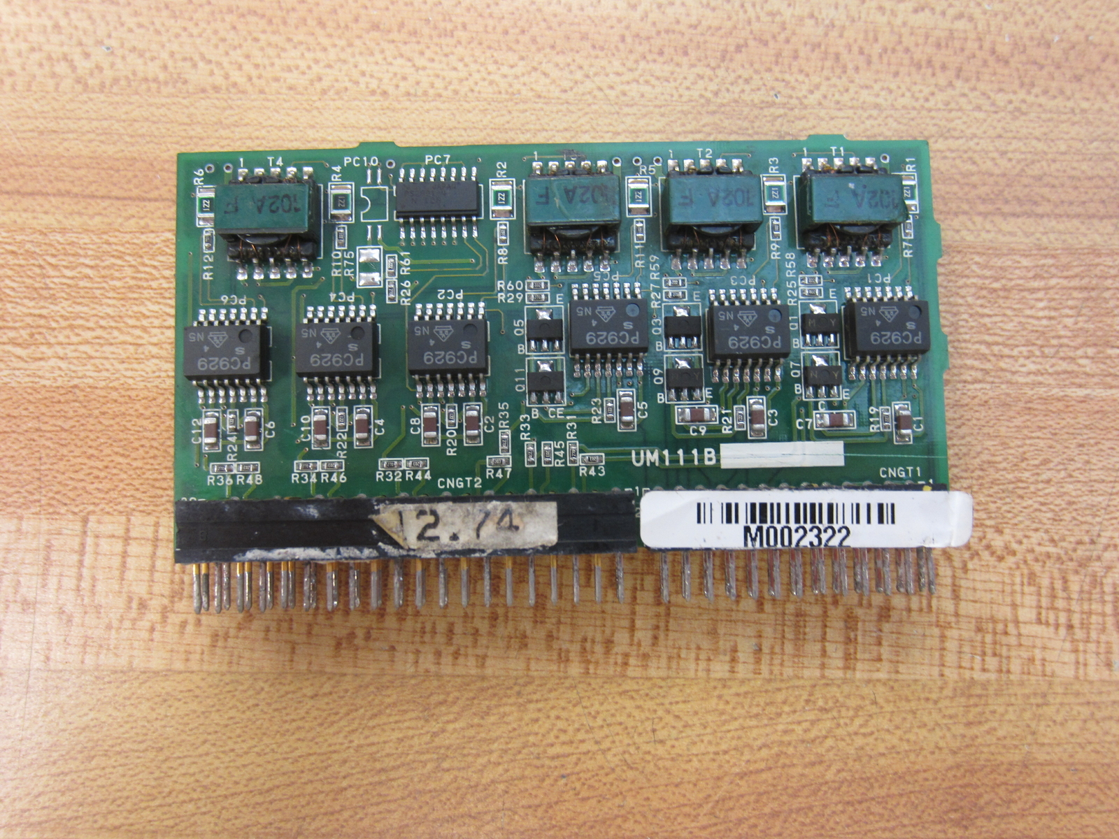Nachi UM111B PC Board UM111 1 Missing Key or Component