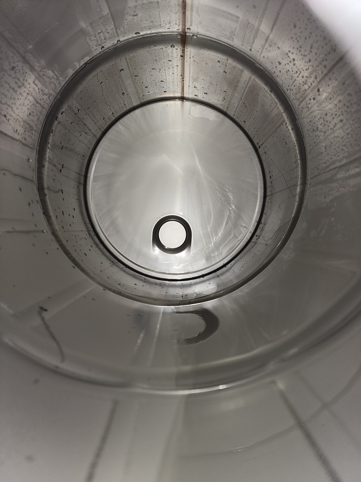 Used 8 Gallon Stainless Steel barrel drum closed head