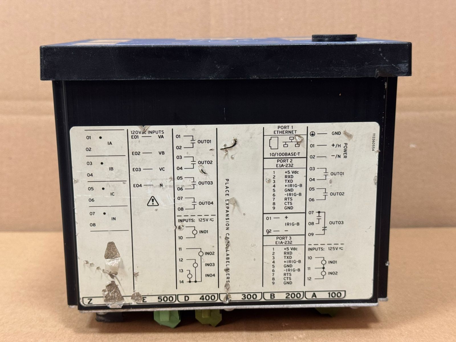SEL / Advanced Metering System / SEL-734 / 0734P19H1D1316EXX6D3A