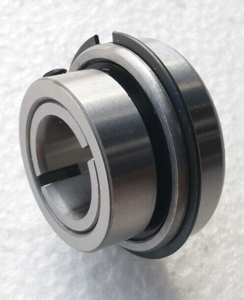 Premium S5PPG2 Collar Clamp Bearing 1/2″ Bore x1-1/8″ OD x5/8″ Width w/Snap Ring