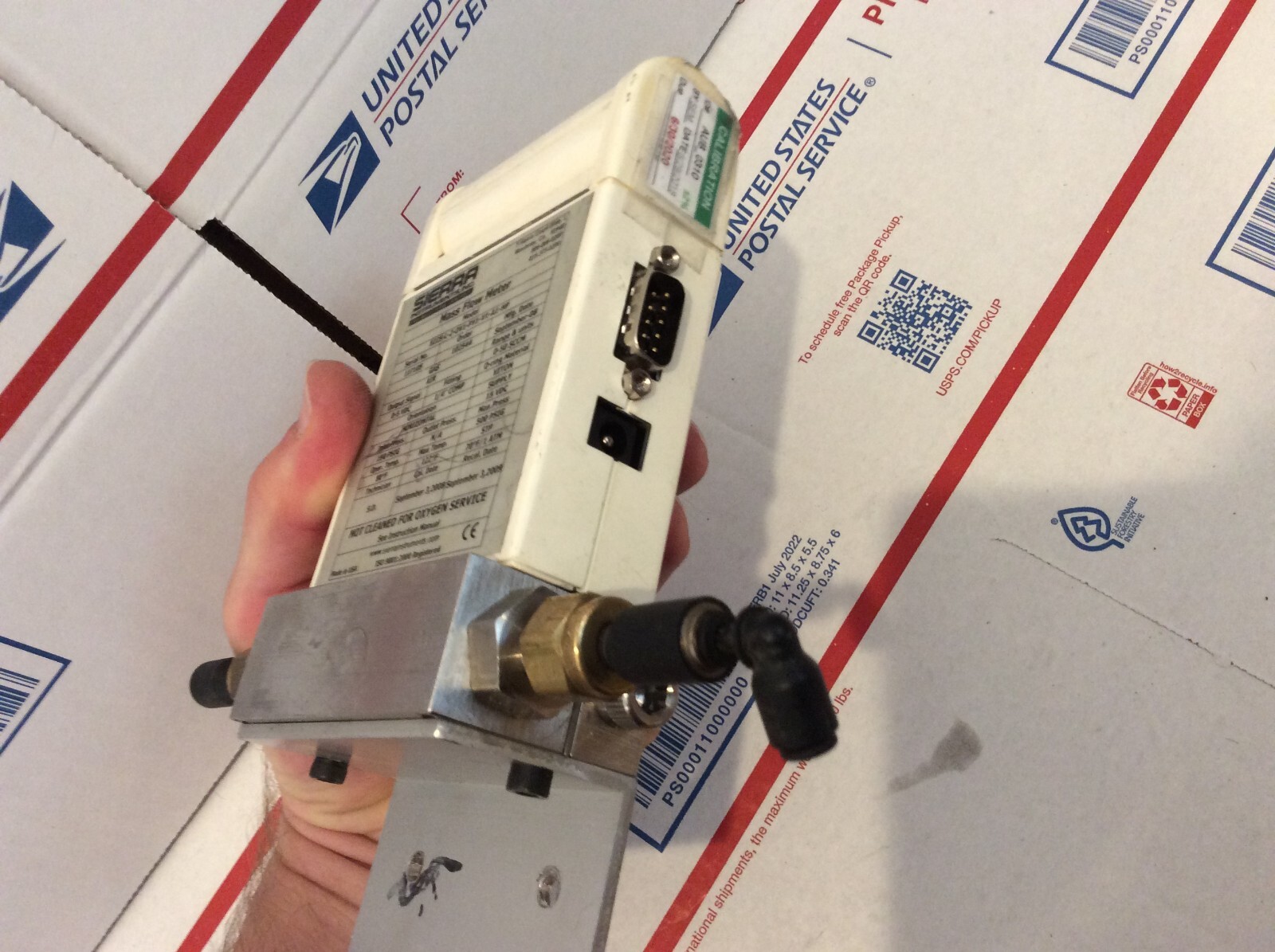 Sierra Instruments TopTrak Mass Flow Meter 822S-L-2-OV1-PV1-V1-A1-HP