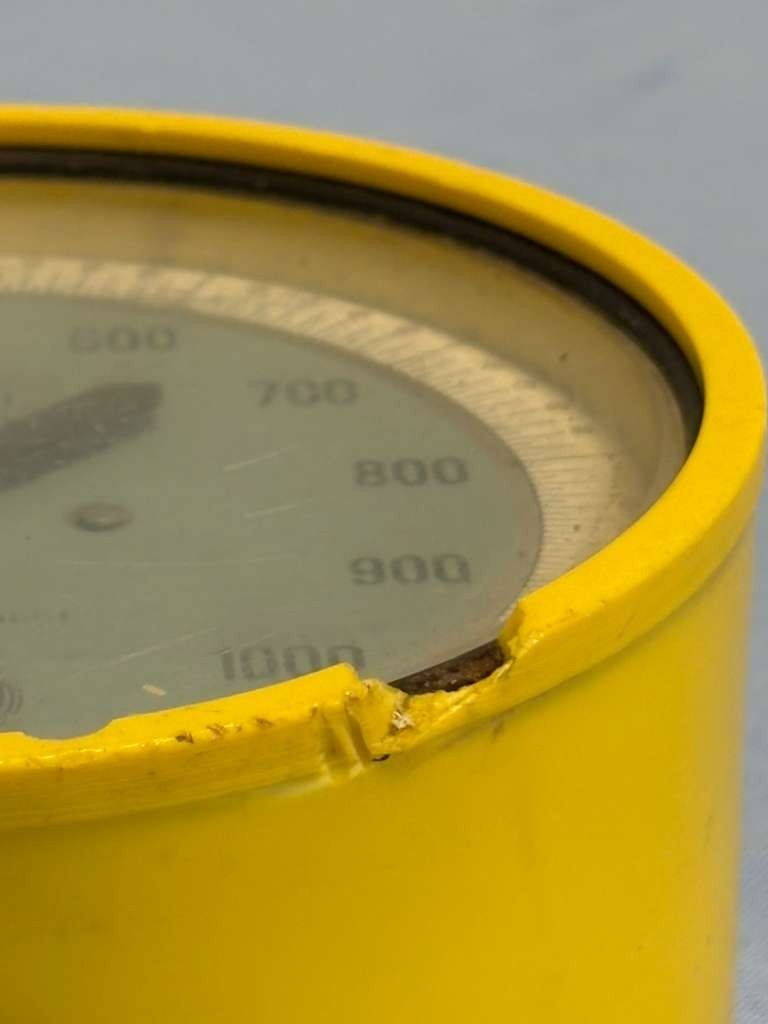 3D Instruments 0-1000 PSI Test Pressure Gauge Part 544 29A