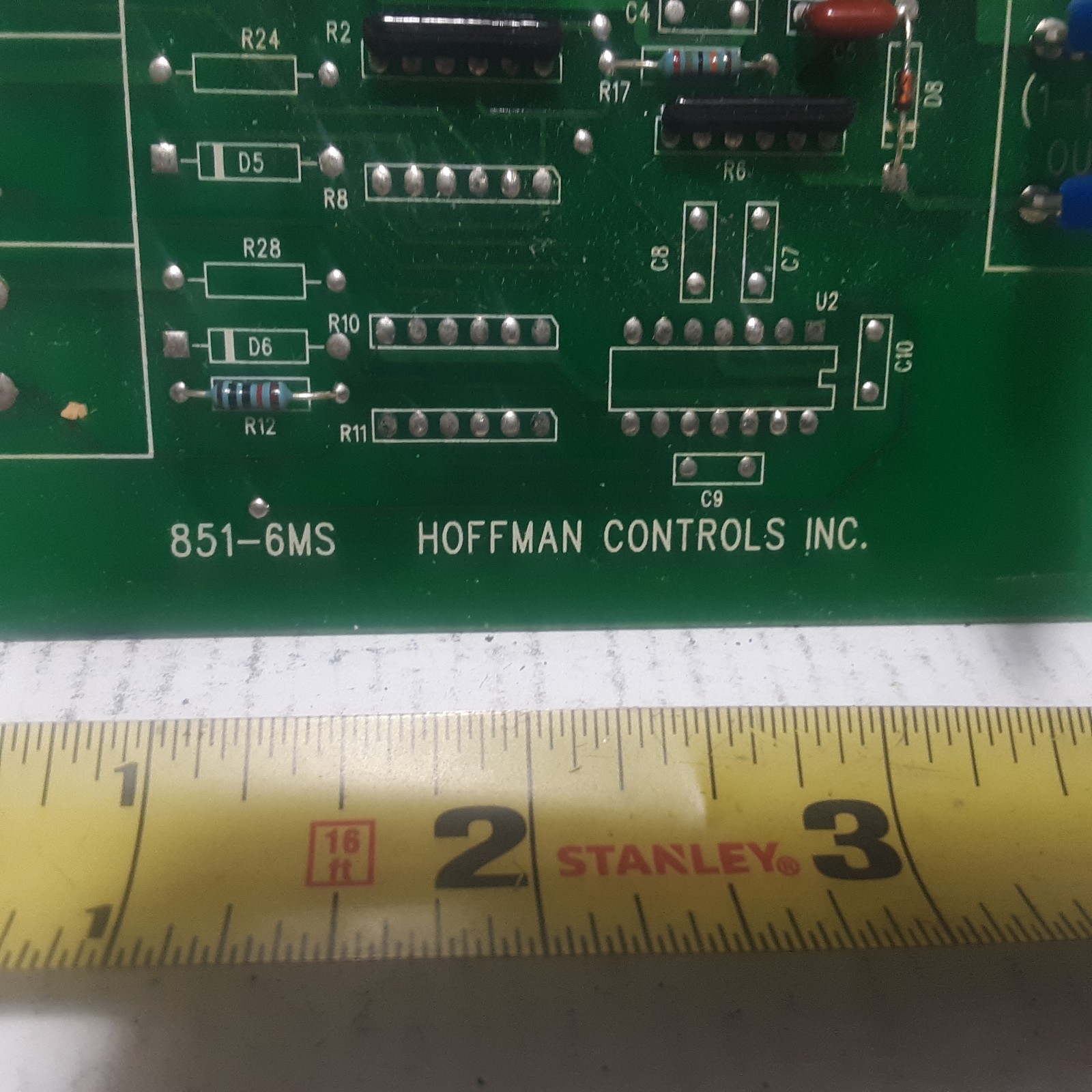 Hoffman Controls 851-6MS 702-0204-001 rev B TxCI 1-0-94v-0 2813