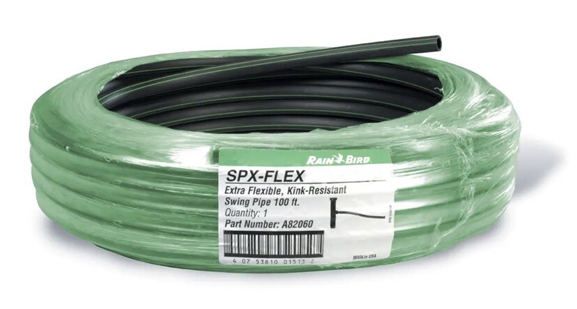 Rain Bird Extra Flex Kink Resistant Swing Pipe 100′ x 1/2″ SPXFLEX100 A82060