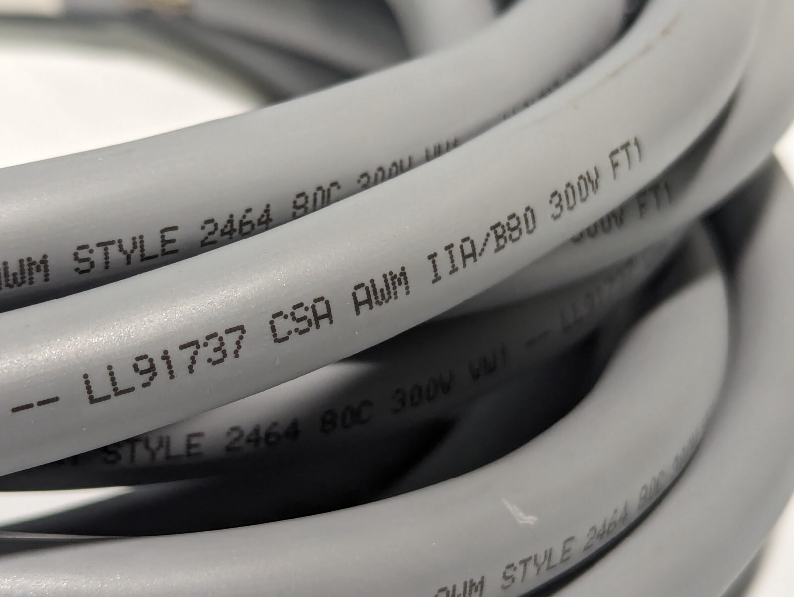 173K357G06 W4057 E90298 AWM Style 2464 80C 300V Cable Assembly – Free Shipping