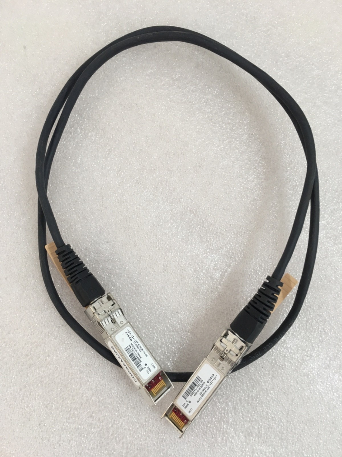 ORIGINAL CISCO SFP-H10GB-CU1M SFP+ Cable 37-0960-03 MNPA19-XTR clean