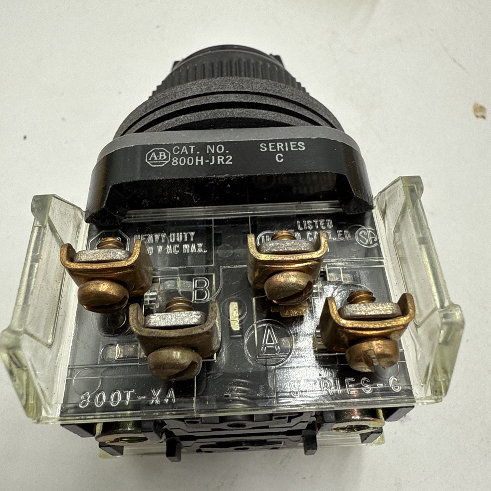 Allen Bradley 800H-JR2B Selector Switch 800HJR2B Series C NOS