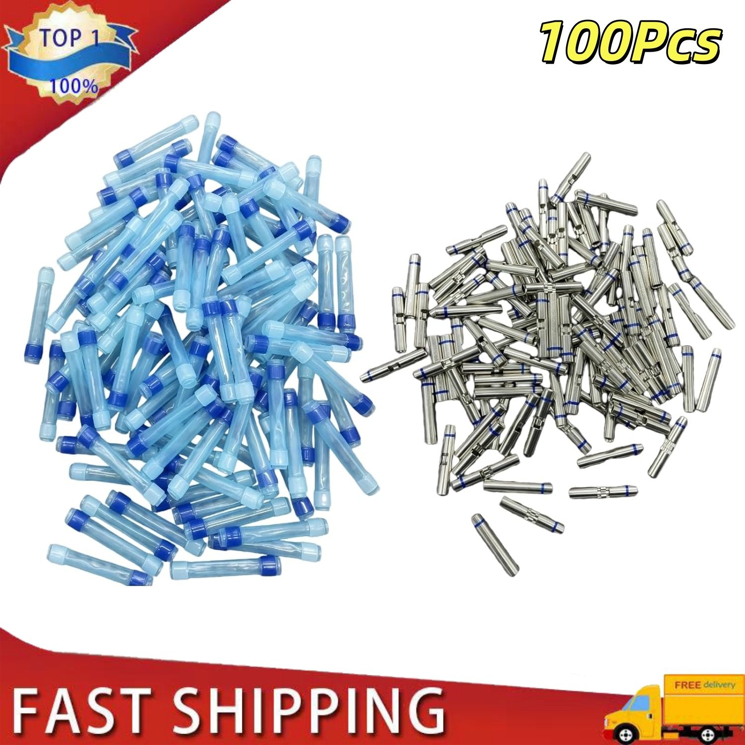 100pcs/pack Plastic Case terminal D-436-37 Fits For Military Aviation 650075-000