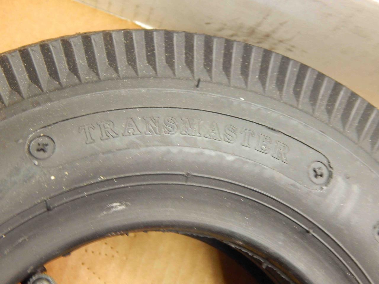 Transmaster 55A47A2-3, 4.10/3.50-6, 2530-01-294-3044 Tubeless Tire & Tube