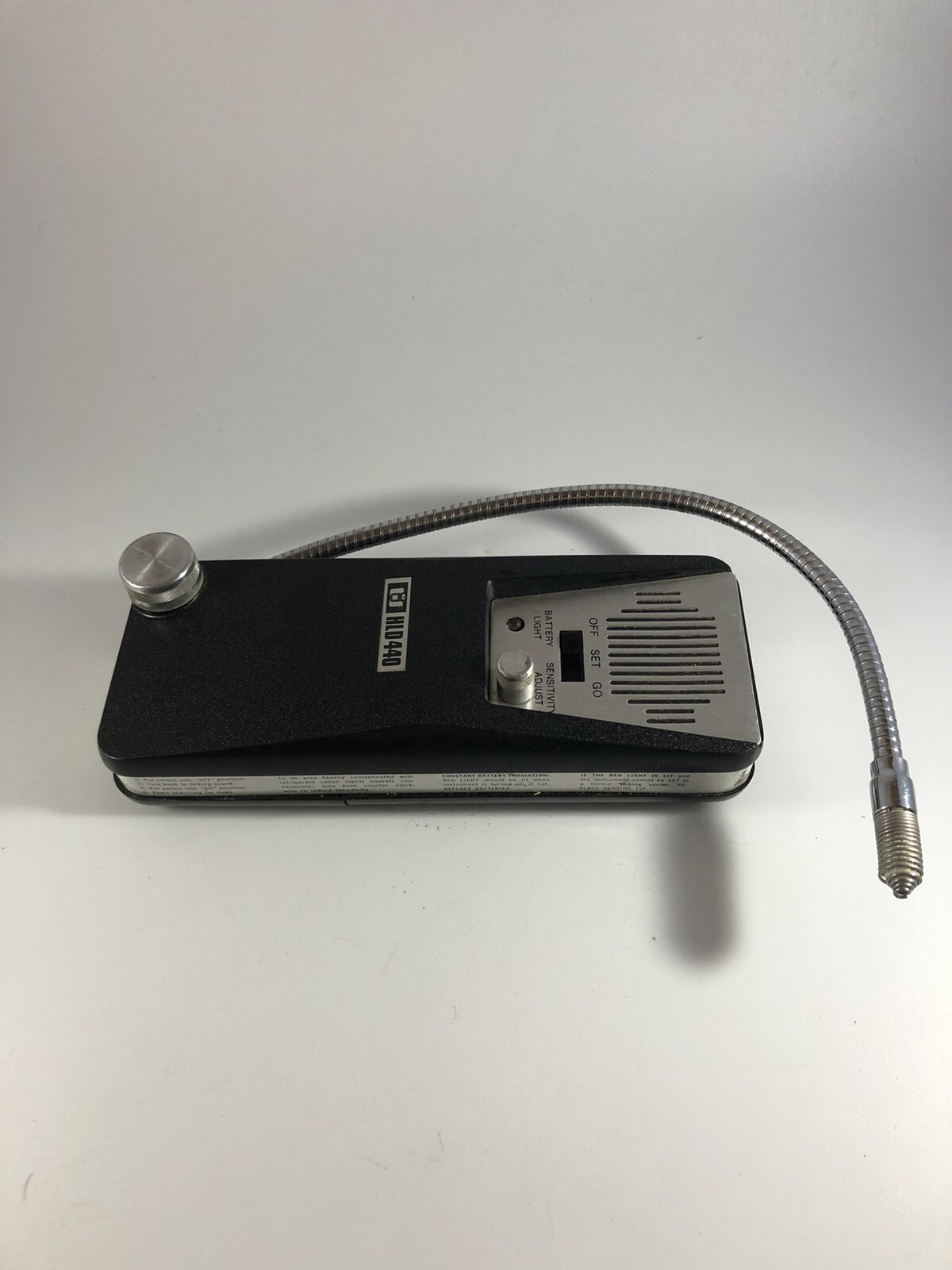 TIF Instruments HLD440 Halogen Leak Detector Turns On But Not Sure If Works Ok
