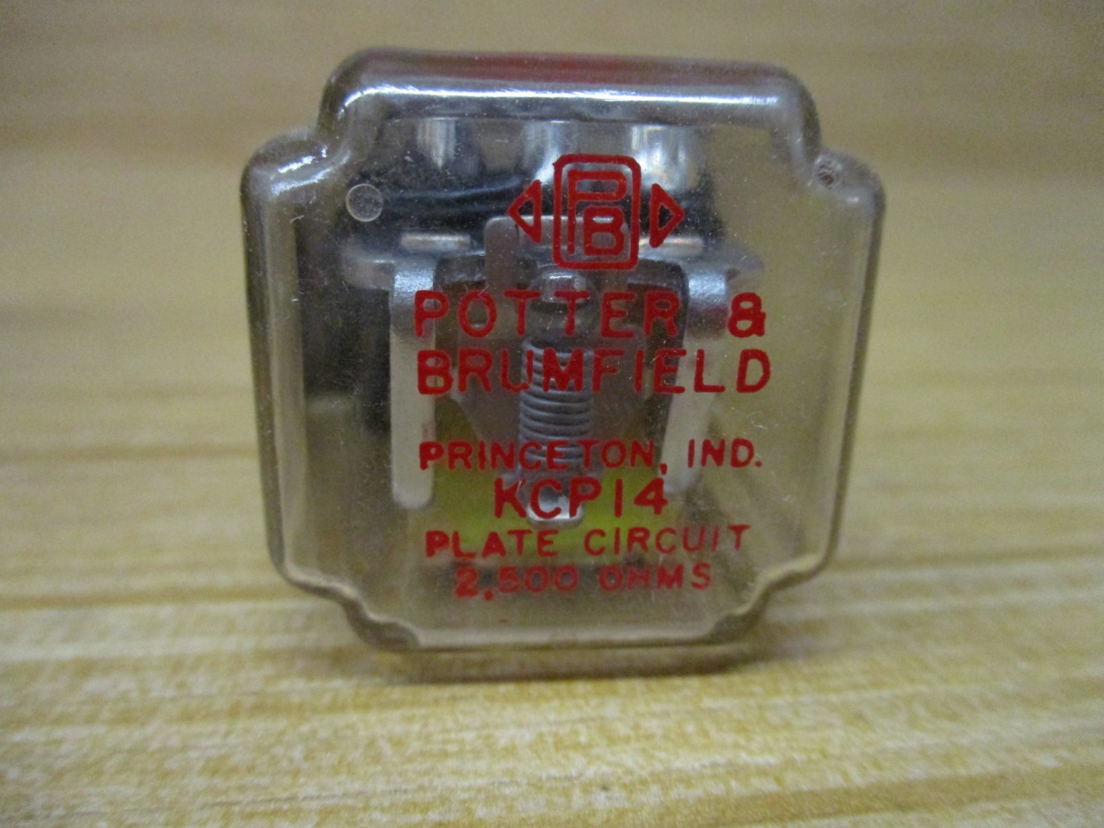 Potter & Brumfield KCP-11-2500 OHMS Relay KCP-11-2,500