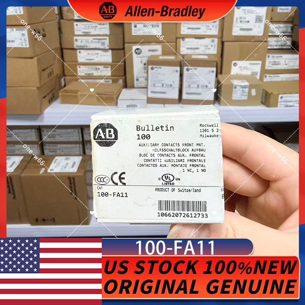 Allen Bradley 100-FA11 Auxiliary Contact Factory Sealed Fast Ship