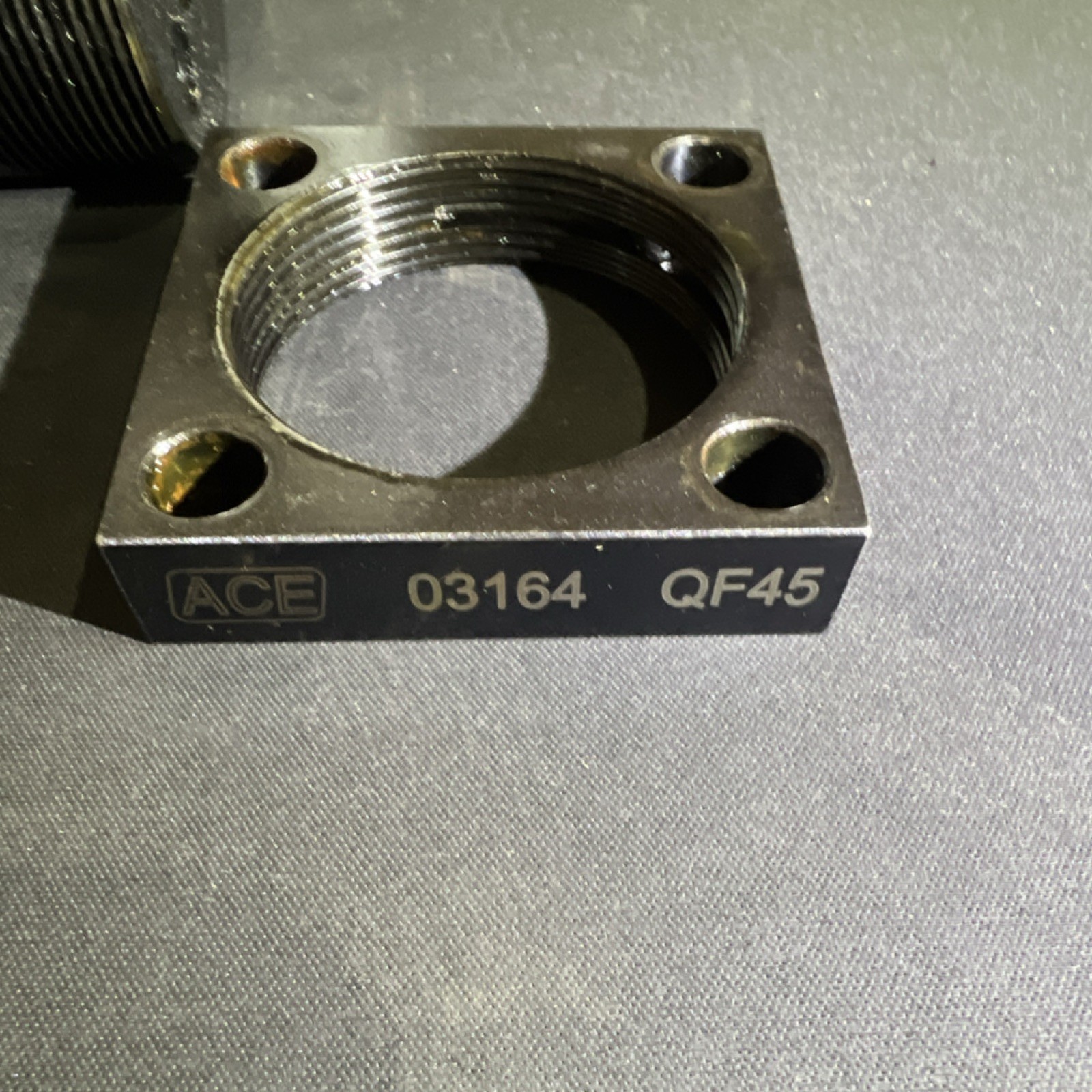 ACE SCG 45-75 Industrial Shock Absorber 03164 QF45 Mounting Flange Heavy Duty