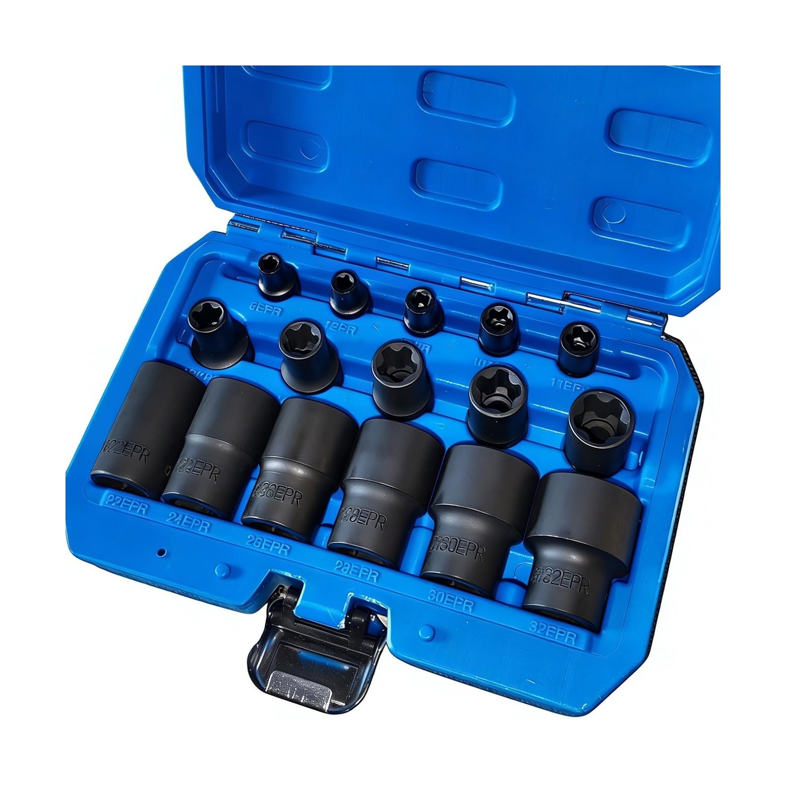Torx Plus EPR Socket Set 5 Point EPR Socket 6EPR, 7EPR, 8EPR, 10EPR, 11EPR, 1…