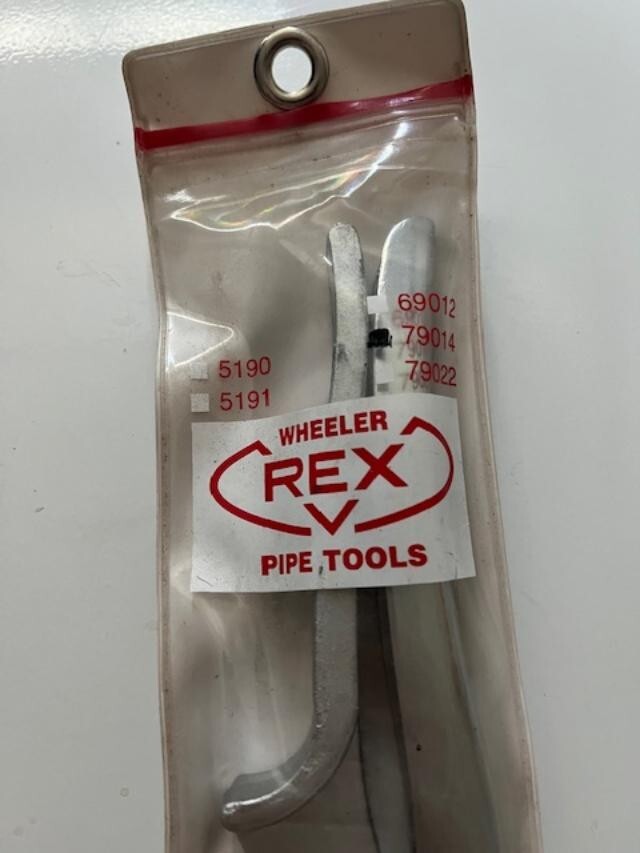 WHEELER REX PIPE TOOLS 79014 NSMP NEW MADE IN USA