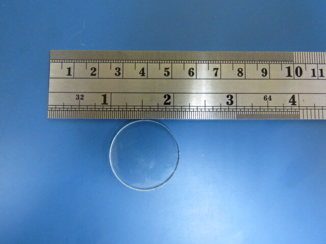 EDMUND SCIENTIFIC 02089 Qty of 8 per Lot 27.5mm Dia. x 3mm Window, Grade 2