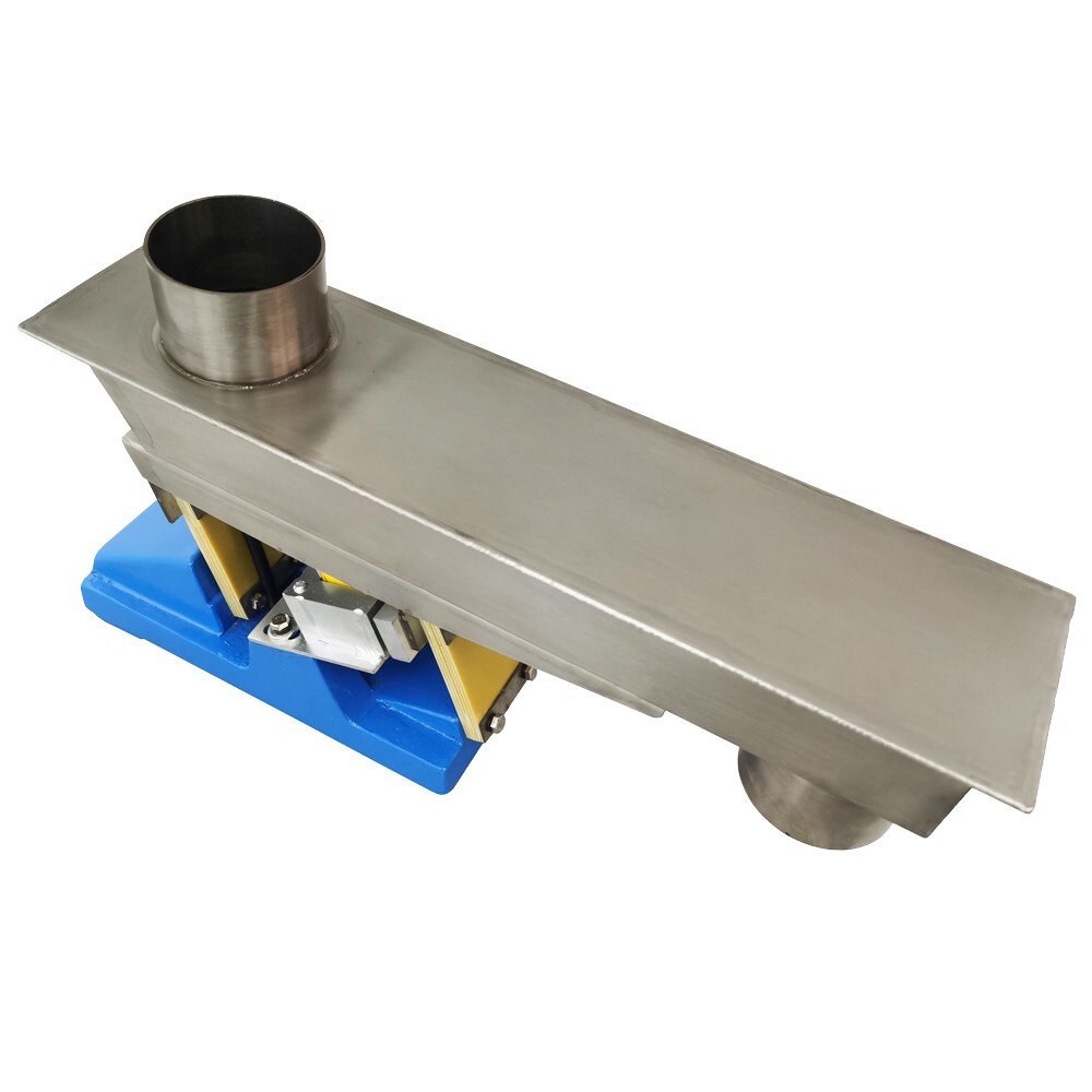 Food Feeder Small Feeder Pellet Feeder110V Electromagnetic Vibrating Feeder 1T/H