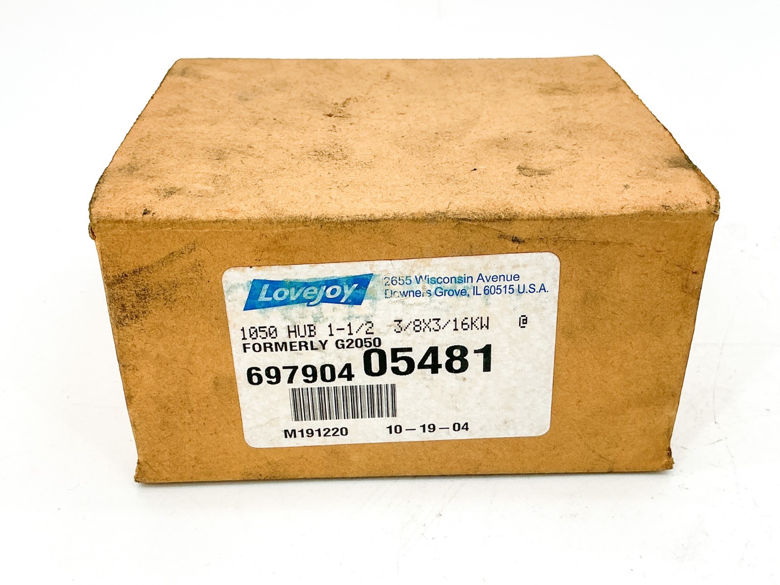 New Lovejoy 1050 1-1/2″ Bore Coupling Hub 697904-05481 Formerly G2050