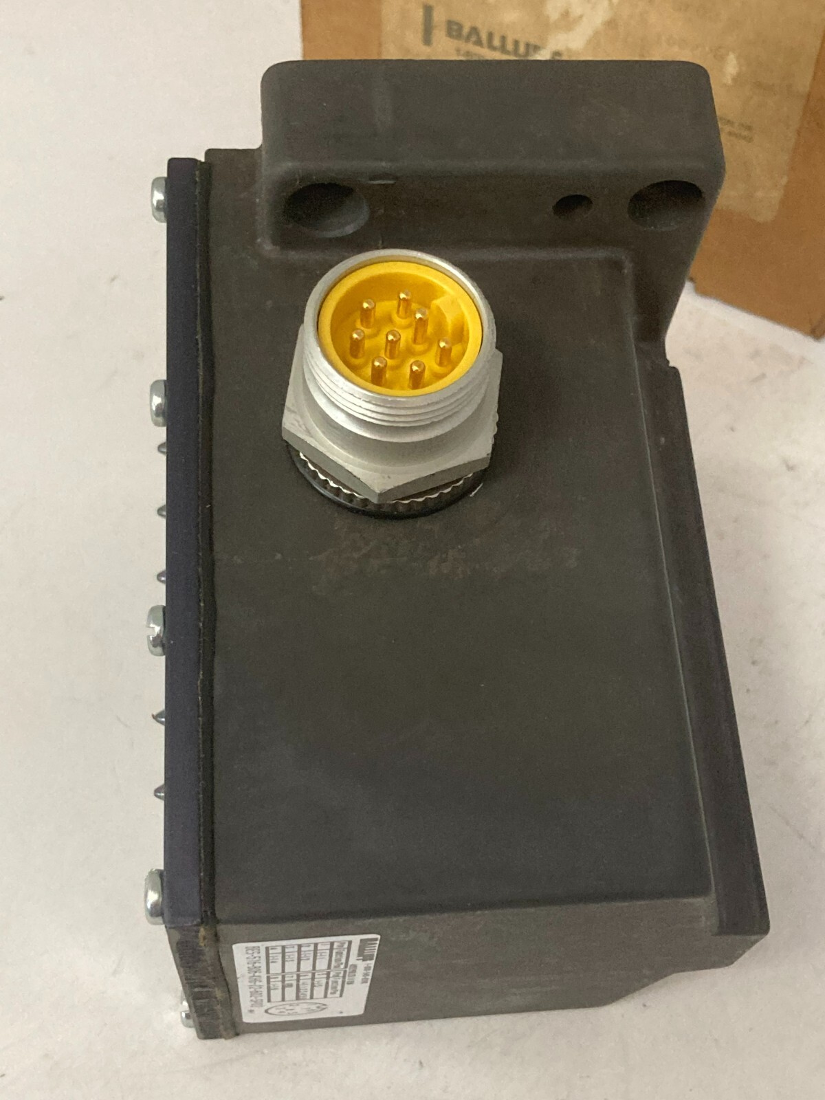 BALLUFF BES-516-B06-KHG PROXIMITY INDUCTIVE SENSOR 8 PIN 6 PLUNGER NIB