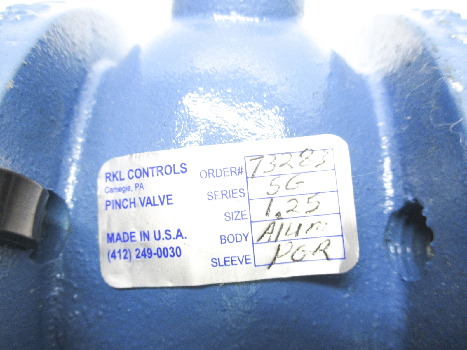RKL CONTROLS 73283 SER. SG NSNP