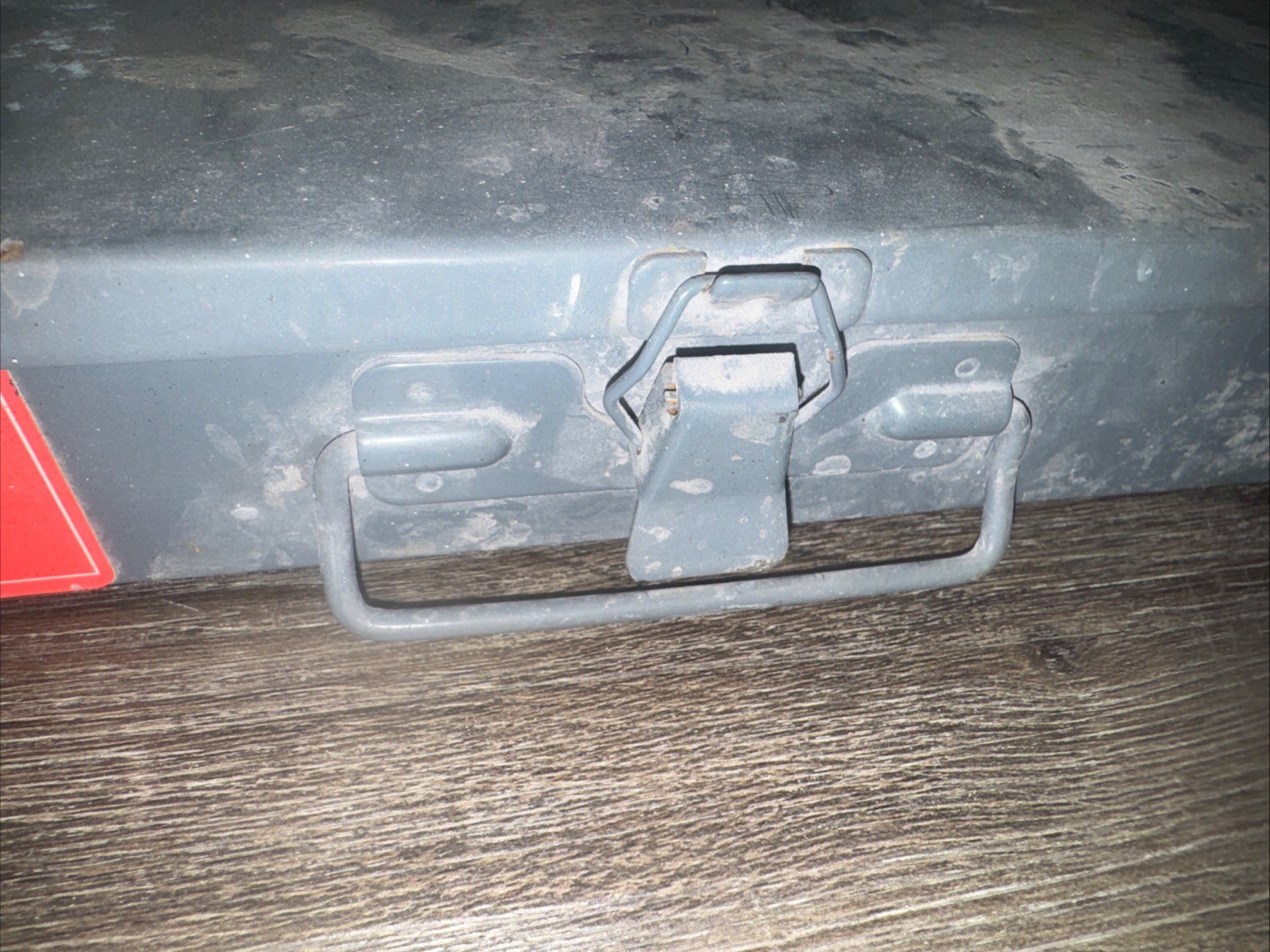 2 Metal Storage Boxes With Locking Clasps 13.5” X 9.5”