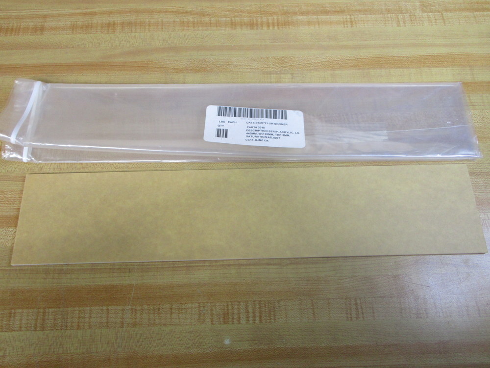 Generic 3015 Acrylic Strip 440mm x 90mm x 3mm