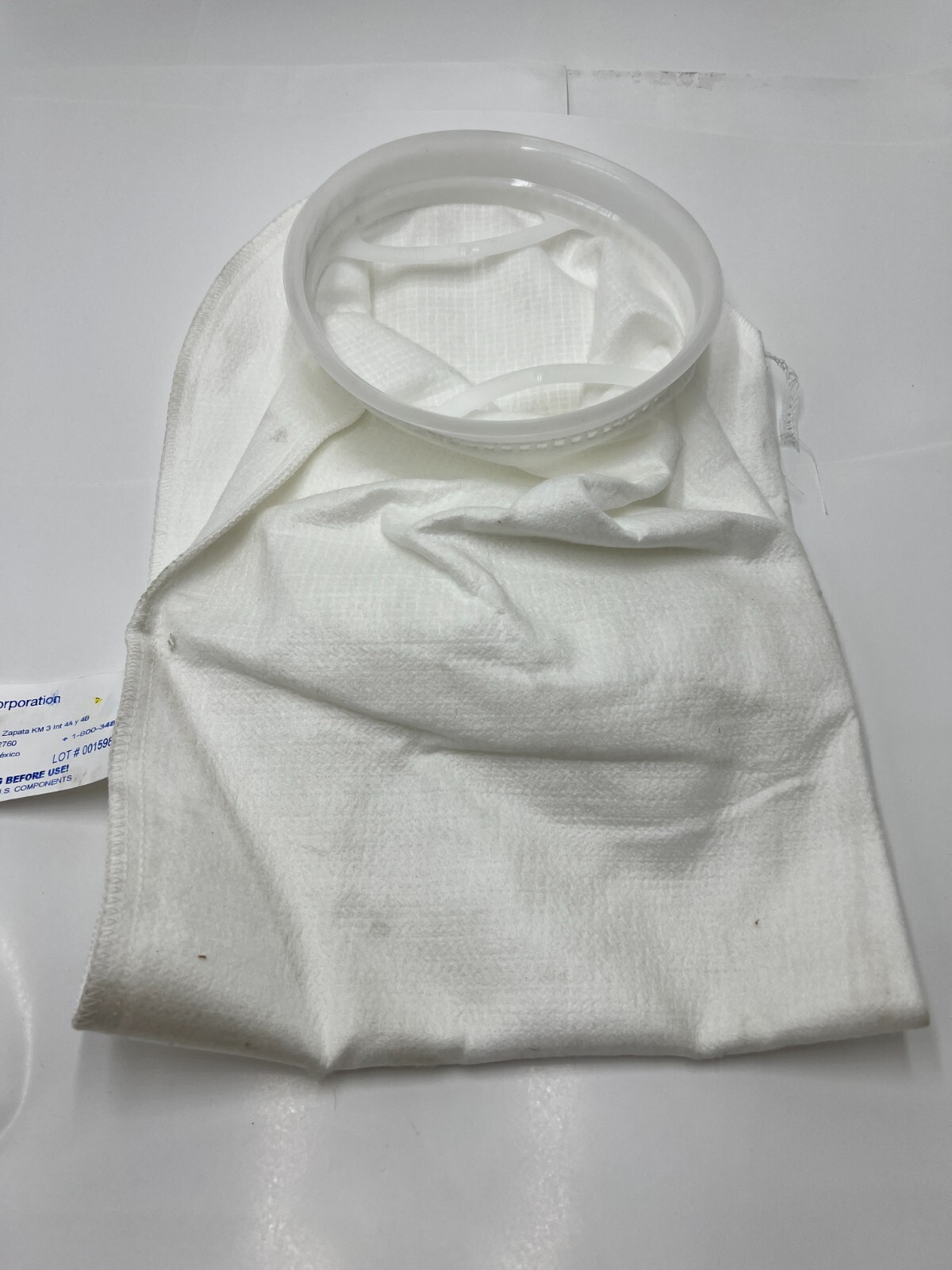 (QTY 8) Pall Corporation Filter Housing Bag Filter BPEIF15P2P Heavy Duty White