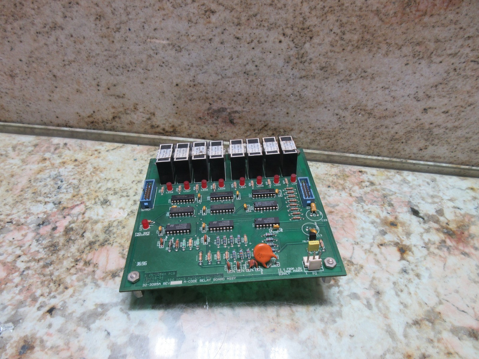 HAAS CNC MILL LATHE CIRCUIT BOARD 65-1056A PCB 32-3085A M-CODE