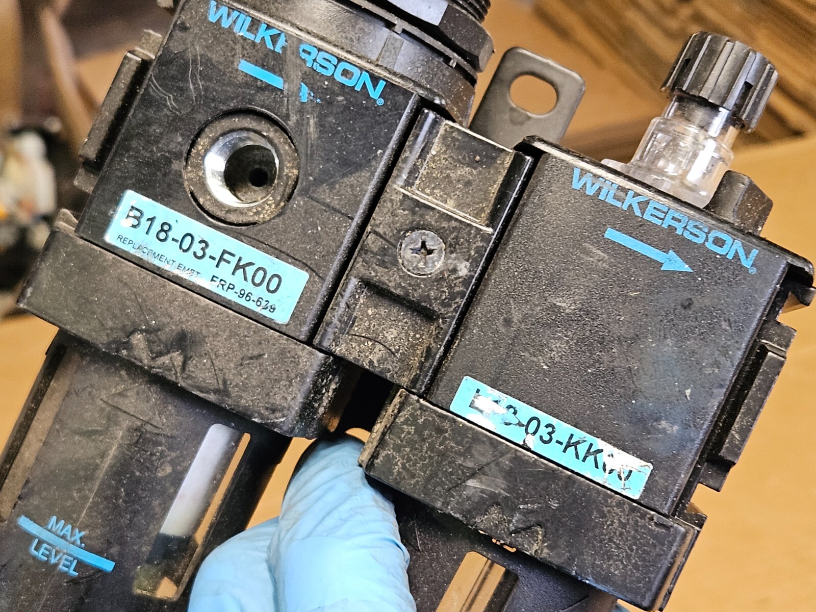 wilkerson B18-03-FK00 FILTER REGULATOR *READ*