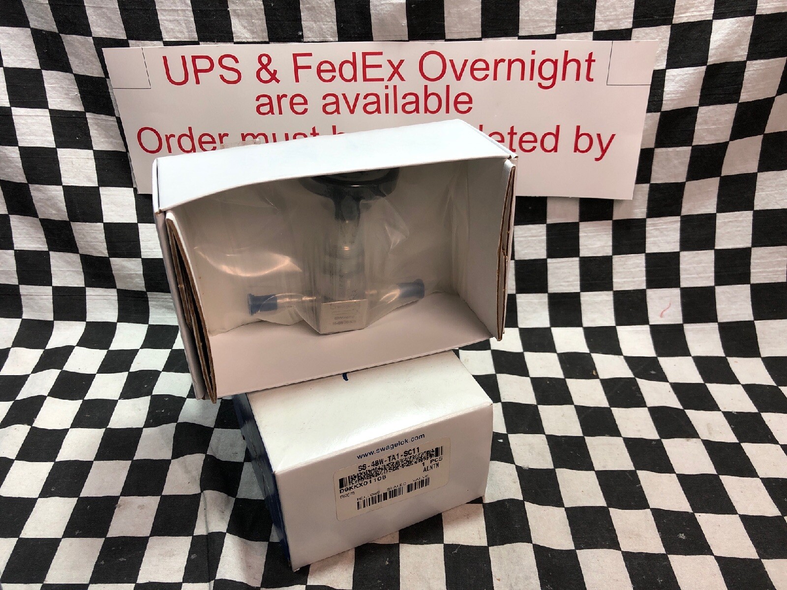 SWAGELOK BELOW SEALED VALVE, SS-4BW-TA1-SC11, SS4BWTA1SC11 #122T5