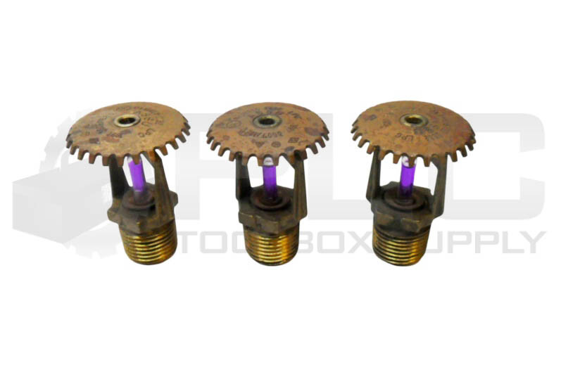 LOT OF 3 NEW ASSU 22S2 UPRIGHT SPRINKLER HEAD 360DEG F 1/2″