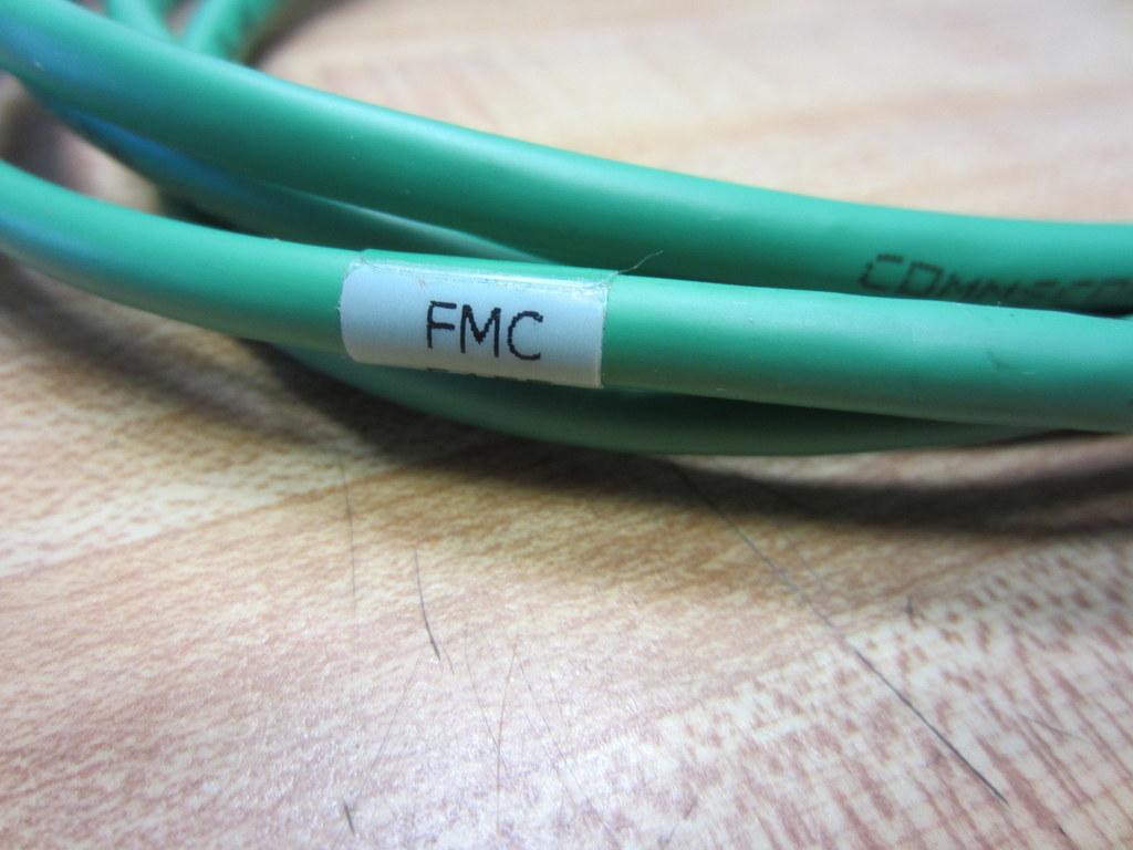 FMC 545E 07GN Cat 5 Patch Cable 7ft LAN Ethernet RJ45 (Pack of 4)