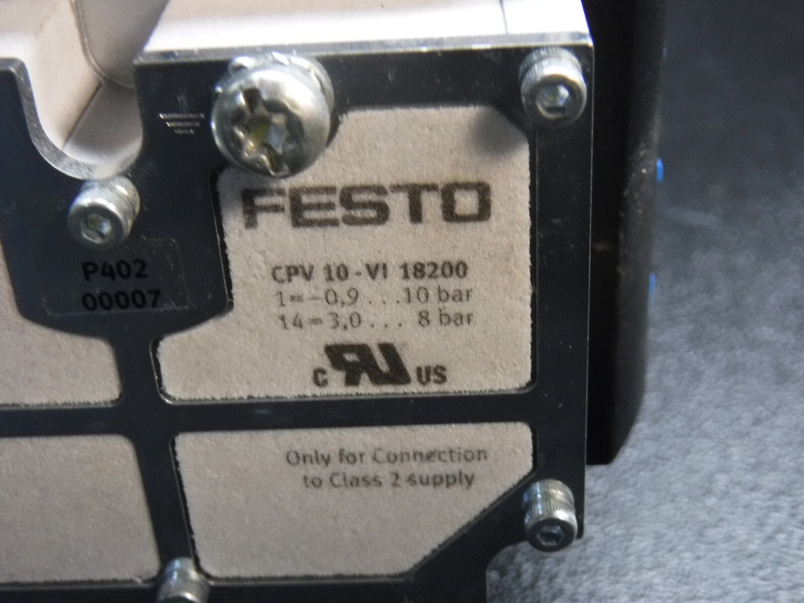 Festo CPV10-GE-MP-8 18255/CPV10-VI 18200