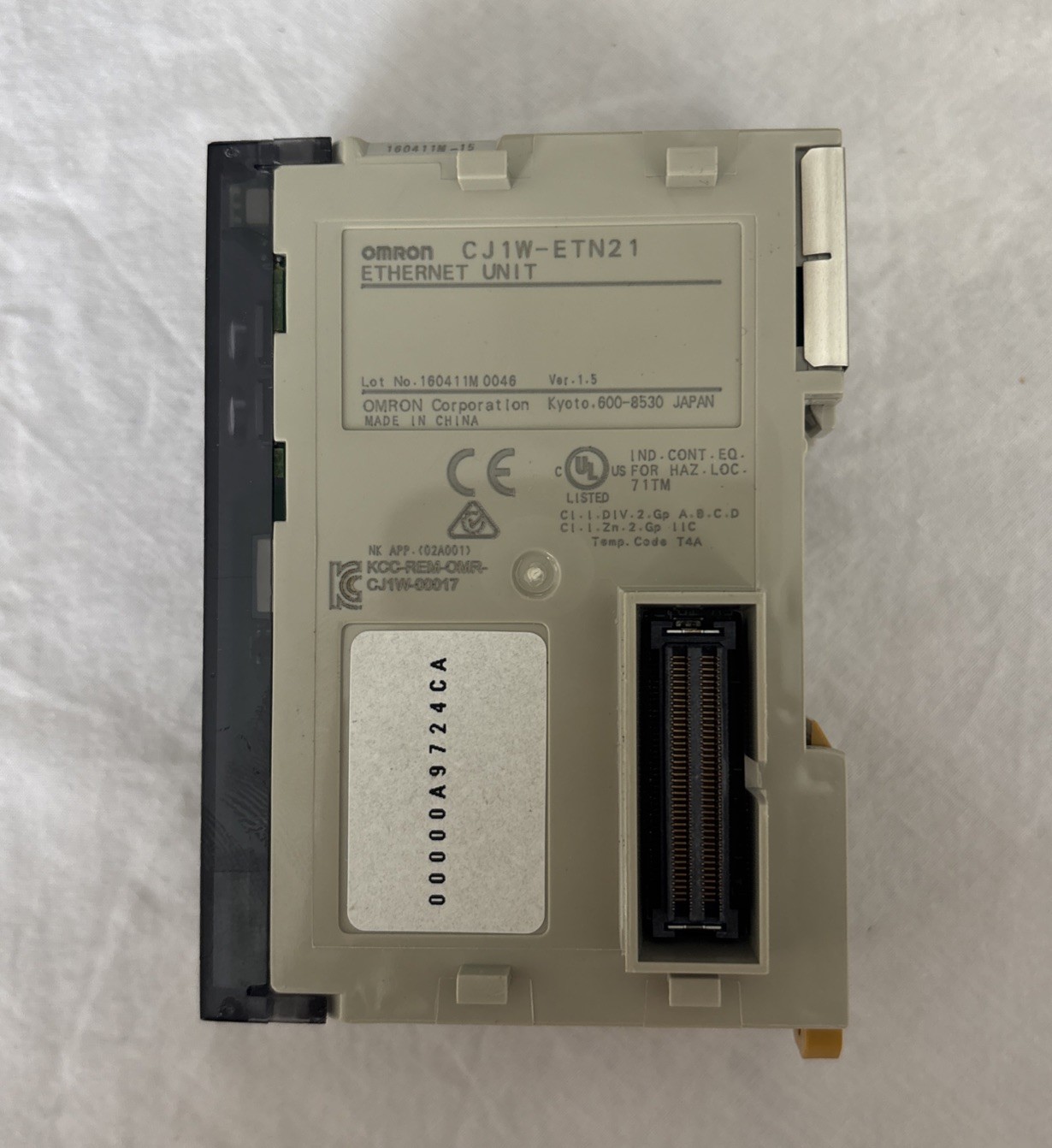 Omron Ethernet Unit – CJ1W-ETN21 – Warranty & Free Shipping