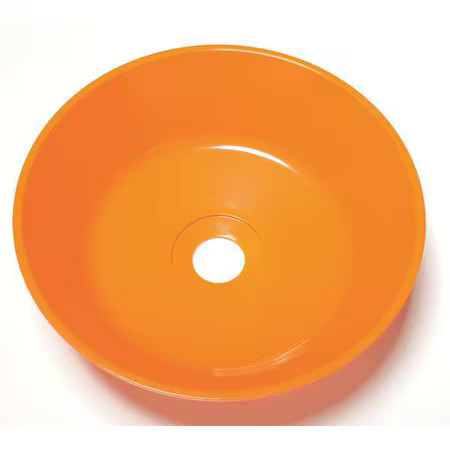 Guardian Equipment 100-009Org-R Replacement Wash Bowl, Plastic, Orange, For Use