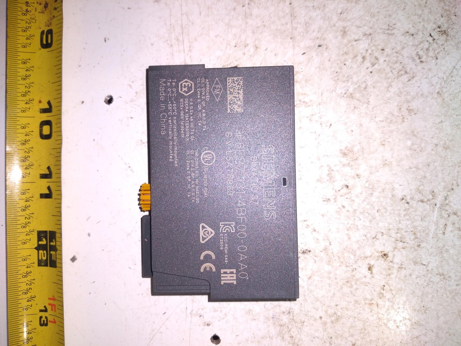 SIEMENS SIMATIC ET 200S 6ES7 131-4BF00-0AA0 V-L5AT6863DIGITAL INPUT MODULE DC24V