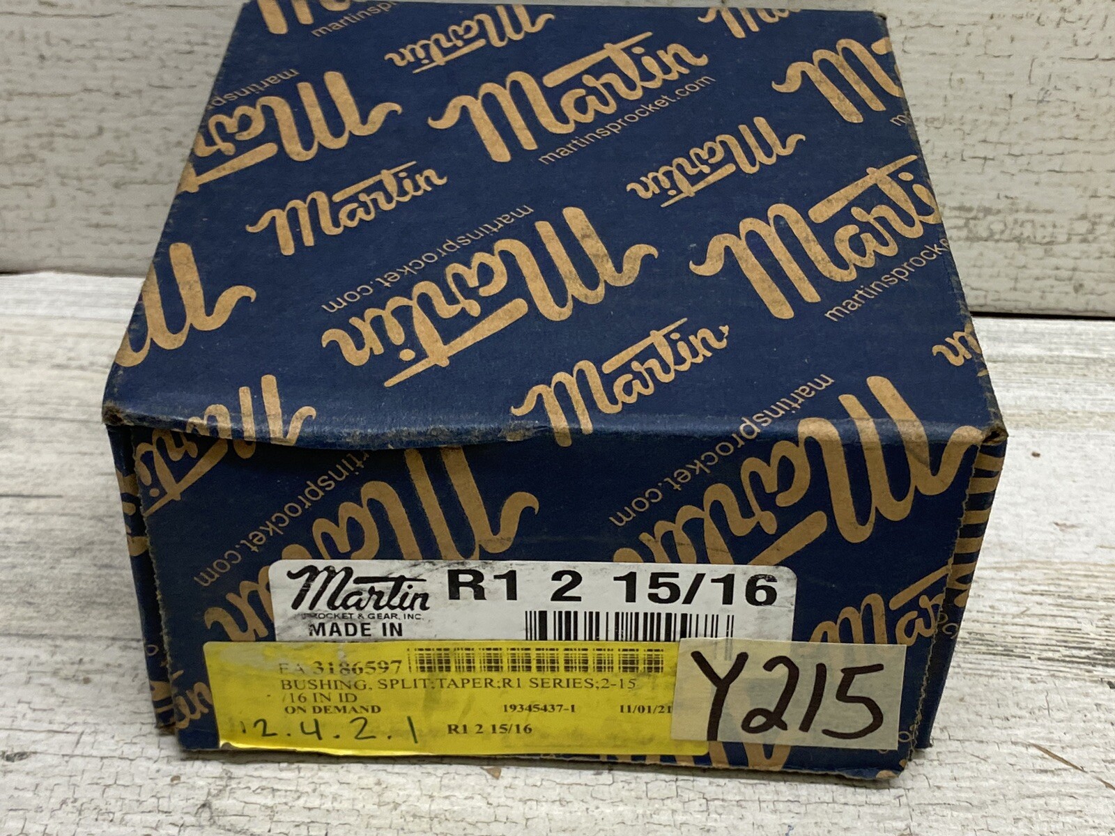Martin R1 X 2-15/16 Split Taper Bushing New Old Stock