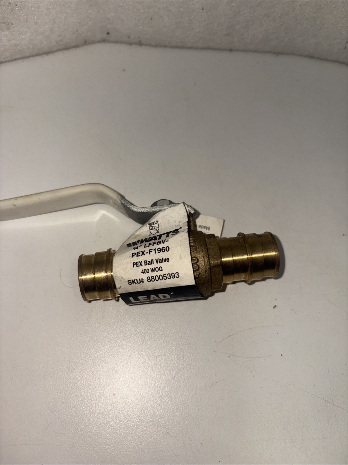 Watts 88005393 3/4 LFFBV-PEX-F1960 Ball Valve