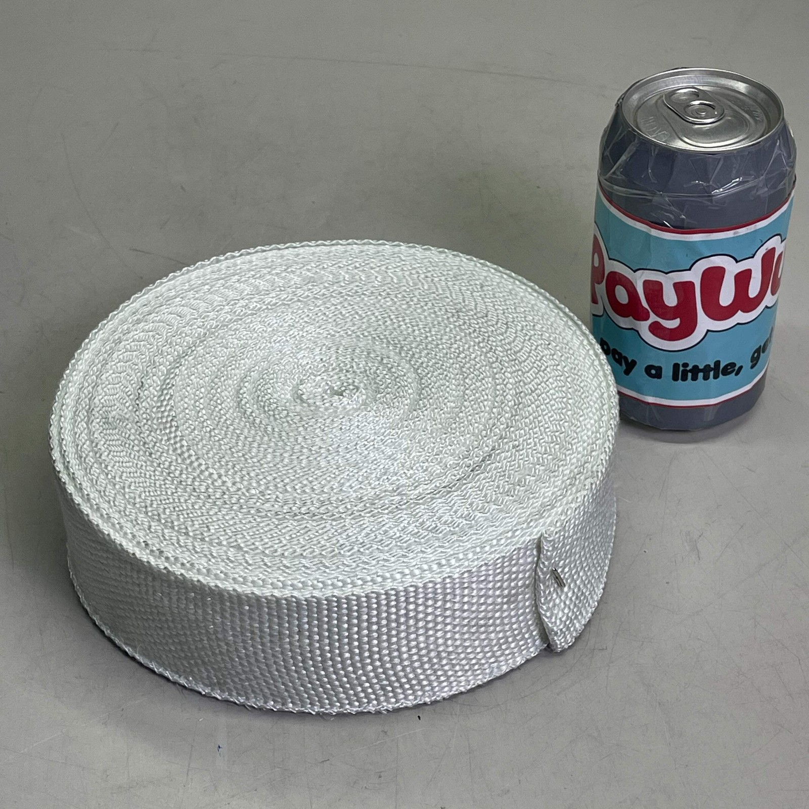 Industrial Grade Plain Fiberglass Tape White 1/16″ x 2″ x 100 ft